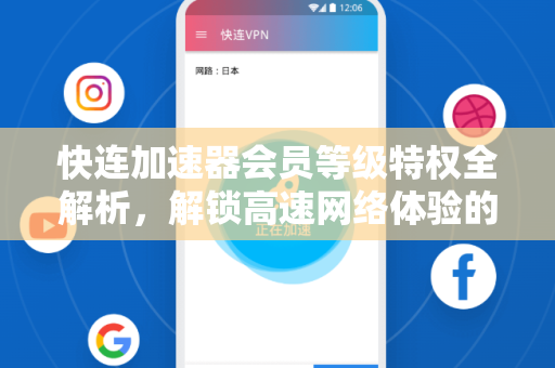 快连加速器会员等级特权全解析，解锁高速网络体验的终极指南