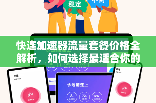 快连加速器流量套餐价格全解析，如何选择最适合你的方案？
