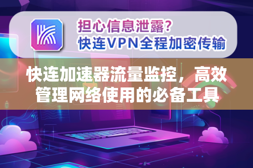 快连加速器流量监控，高效管理网络使用的必备工具