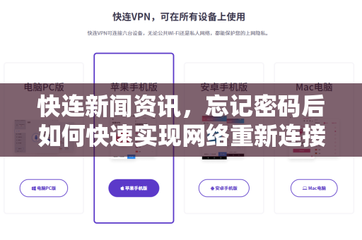 快连新闻资讯，忘记密码后如何快速实现网络重新连接？