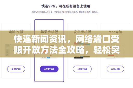 快连新闻资讯，网络端口受限开放方法全攻略，轻松突破封锁