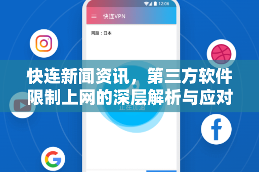 快连新闻资讯，第三方软件限制上网的深层解析与应对策略