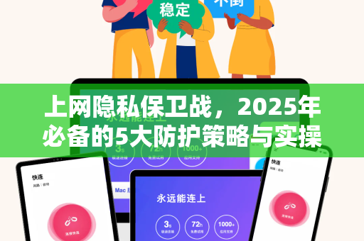 上网隐私保卫战，2025年必备的5大防护策略与实操指南
